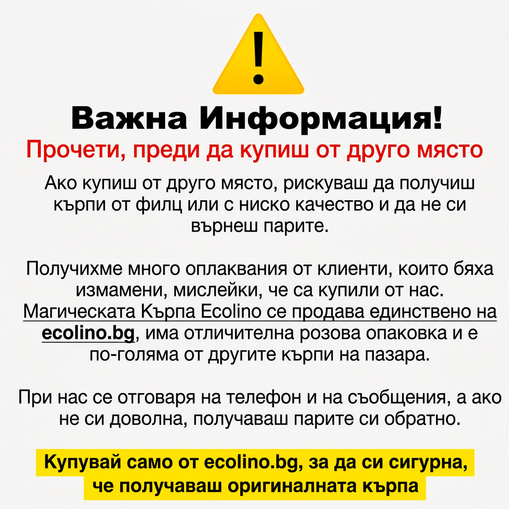 Микрофибърна магическа кърпа (комплект от 5 броя)